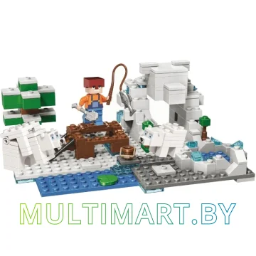 Конструктор Bela My World 10960 Зимняя рыбалка (215 деталей) картинка 2